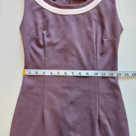 Burgundy Fitted Dress & Bolero Set - Picture 7 of 12